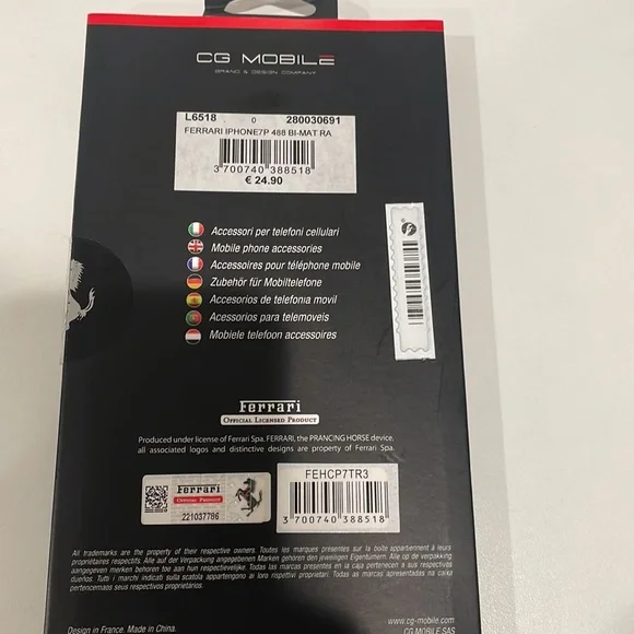 Ferrari hard case for iPhone 7. NWT - Picture 4 of 4